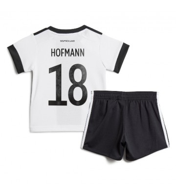 Germany Jonas Hofmann #18 Replica Home Stadium Kit for Kids World Cup 2022 Short Sleeve (+ pants)